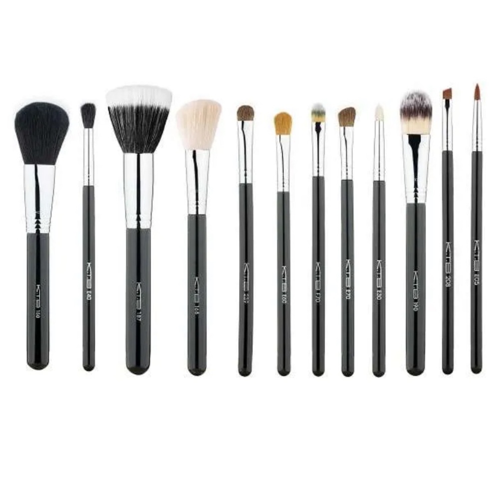 Professional Makeup Brush Set - Black